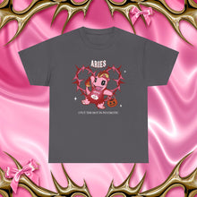 Load image into Gallery viewer, Aries Halloween Cartoon Unisex Short Sleeve Tee
