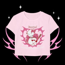 Load image into Gallery viewer, Taurus Kitty Cat Women's Baby Tee