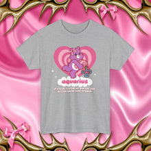 Load image into Gallery viewer, Aquarius Care Bear Cartoon Unisex Short Sleeve Tee