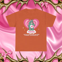 Load image into Gallery viewer, Taurus Care Bear Cartoon Unisex Short Sleeve Tee