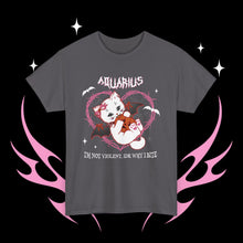 Load image into Gallery viewer, Aquarius Halloween Kitty Cat Unisex Short Sleeve Tee