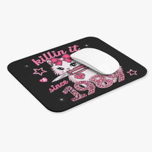 Load image into Gallery viewer, Killin it since 1980 kitty cat Mouse Pad