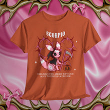 Load image into Gallery viewer, Scorpio Halloween Cartoon Unisex Short Sleeve Tee