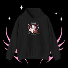 Load image into Gallery viewer, Pisces Halloween Kitty Cat Unisex Hoodie
