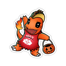 Load image into Gallery viewer, Charm Salamander Halloween Sticker