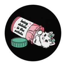 Load image into Gallery viewer, Being Delulu is the Solulu Mouse Pad