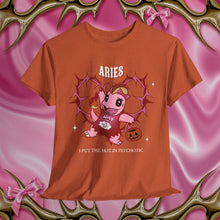 Load image into Gallery viewer, Aries Halloween Cartoon Unisex Short Sleeve Tee