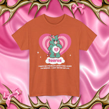 Load image into Gallery viewer, Taurus Care Bear Cartoon Unisex Short Sleeve Tee