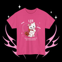 Load image into Gallery viewer, Leo Halloween Kitty Cat Unisex Short Sleeve Tee