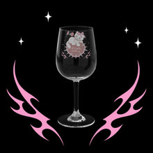 Load image into Gallery viewer, Don’t be a Dick Kitty Cat Wine Glass 12oz