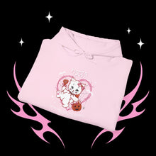 Load image into Gallery viewer, Pisces Halloween Kitty Cat Unisex Hoodie