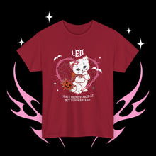 Load image into Gallery viewer, Leo Halloween Kitty Cat Unisex Short Sleeve Tee