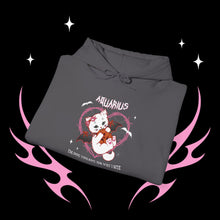 Load image into Gallery viewer, Aquarius Halloween Kitty Cat Unisex Hoodie