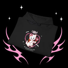 Load image into Gallery viewer, Libra Halloween Kitty Cat Unisex Hoodie
