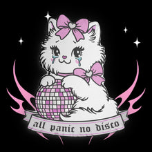 Load image into Gallery viewer, All Panic No Disco Kitty Cat Shaped Pillow
