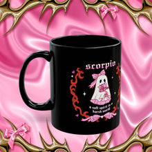 Load image into Gallery viewer, Scorpio Halloween Ghost Mug