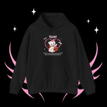 Load image into Gallery viewer, Gemini Halloween Kitty Cat Unisex Hoodie