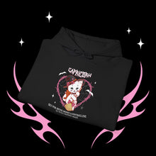 Load image into Gallery viewer, Capricorn Halloween Kitty Cat Unisex Hoodie