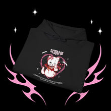 Load image into Gallery viewer, Scorpio Halloween Kitty Cat Unisex Hoodie