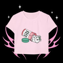 Load image into Gallery viewer, Being Delulu is the Solulu Kitty Cat Women's Baby Tee