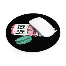 Load image into Gallery viewer, Being Delulu is the Solulu Mouse Pad