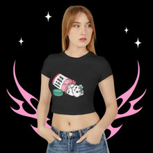 Load image into Gallery viewer, Being Delulu is the Solulu Kitty Cat Women's Baby Tee