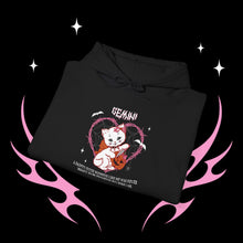 Load image into Gallery viewer, Gemini Halloween Kitty Cat Unisex Hoodie