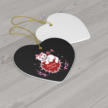 Load image into Gallery viewer, Don’t be a Dick Kitty Cat Christmas Ornament