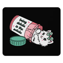 Load image into Gallery viewer, Being Delulu is the Solulu Mouse Pad