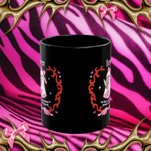 Load image into Gallery viewer, Leo Halloween Ghost Black Mug (11oz)
