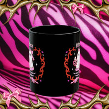 Load image into Gallery viewer, Libra Halloween Ghost Black Mug (11oz)