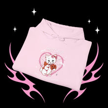 Load image into Gallery viewer, Sagittarius Halloween Kitty Cat Unisex Hoodie