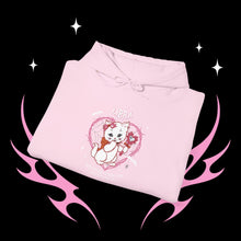 Load image into Gallery viewer, Libra Halloween Kitty Cat Unisex Hoodie