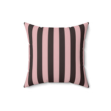 Load image into Gallery viewer, Juicy Stripe Faux Suede Square Pillow