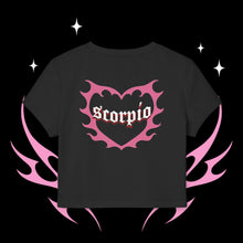 Load image into Gallery viewer, Scorpio Kitty Cat Women's Baby Tee