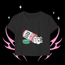 Load image into Gallery viewer, Being Delulu is the Solulu Kitty Cat Women's Baby Tee