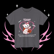 Load image into Gallery viewer, Gemini Halloween Kitty Cat Unisex Short Sleeve Tee