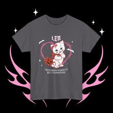 Load image into Gallery viewer, Leo Halloween Kitty Cat Unisex Short Sleeve Tee