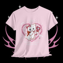 Load image into Gallery viewer, Libra Halloween Kitty Cat Unisex Short Sleeve Tee