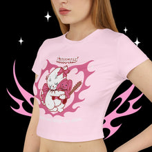Load image into Gallery viewer, Taurus Kitty Cat Women's Baby Tee
