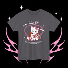 Load image into Gallery viewer, Cancer Halloween Kitty Cat Unisex Short Sleeve Tee