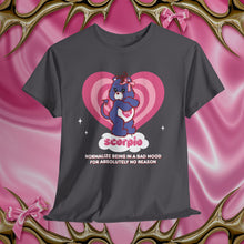 Load image into Gallery viewer, Scorpio Care Bear Cartoon Unisex Short Sleeve Tee
