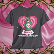 Load image into Gallery viewer, Taurus Care Bear Cartoon Unisex Short Sleeve Tee