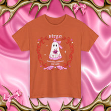 Load image into Gallery viewer, Virgo Halloween Ghost Unisex Short Sleeve Tee