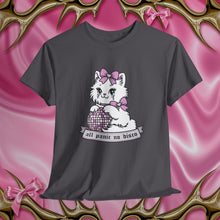 Load image into Gallery viewer, All Panic No Disco Kitty Unisex Short Sleeve Tee