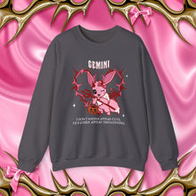 Load image into Gallery viewer, Gemini Halloween Cartoon Unisex Crewneck Sweatshirt