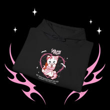 Load image into Gallery viewer, Virgo Halloween Kitty Cat Unisex Hoodie