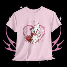 Load image into Gallery viewer, Leo Halloween Kitty Cat Unisex Short Sleeve Tee