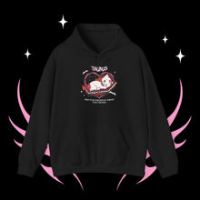 Load image into Gallery viewer, Taurus Halloween Kitty Cat Unisex Hoodie