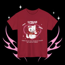 Load image into Gallery viewer, Scorpio Halloween Kitty Cat Unisex Short Sleeve Tee